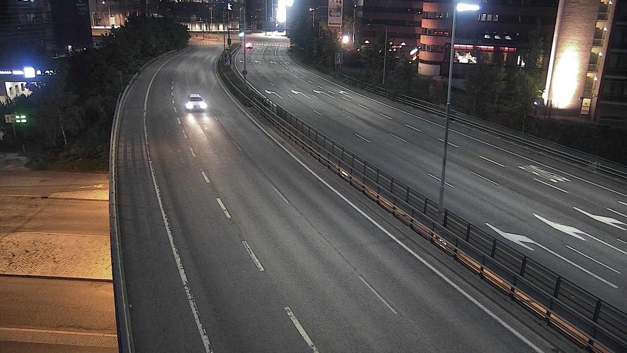 Weather Camera Image Road 51 Helsinki, Ruoholahti, Helsinki, Uusimaa