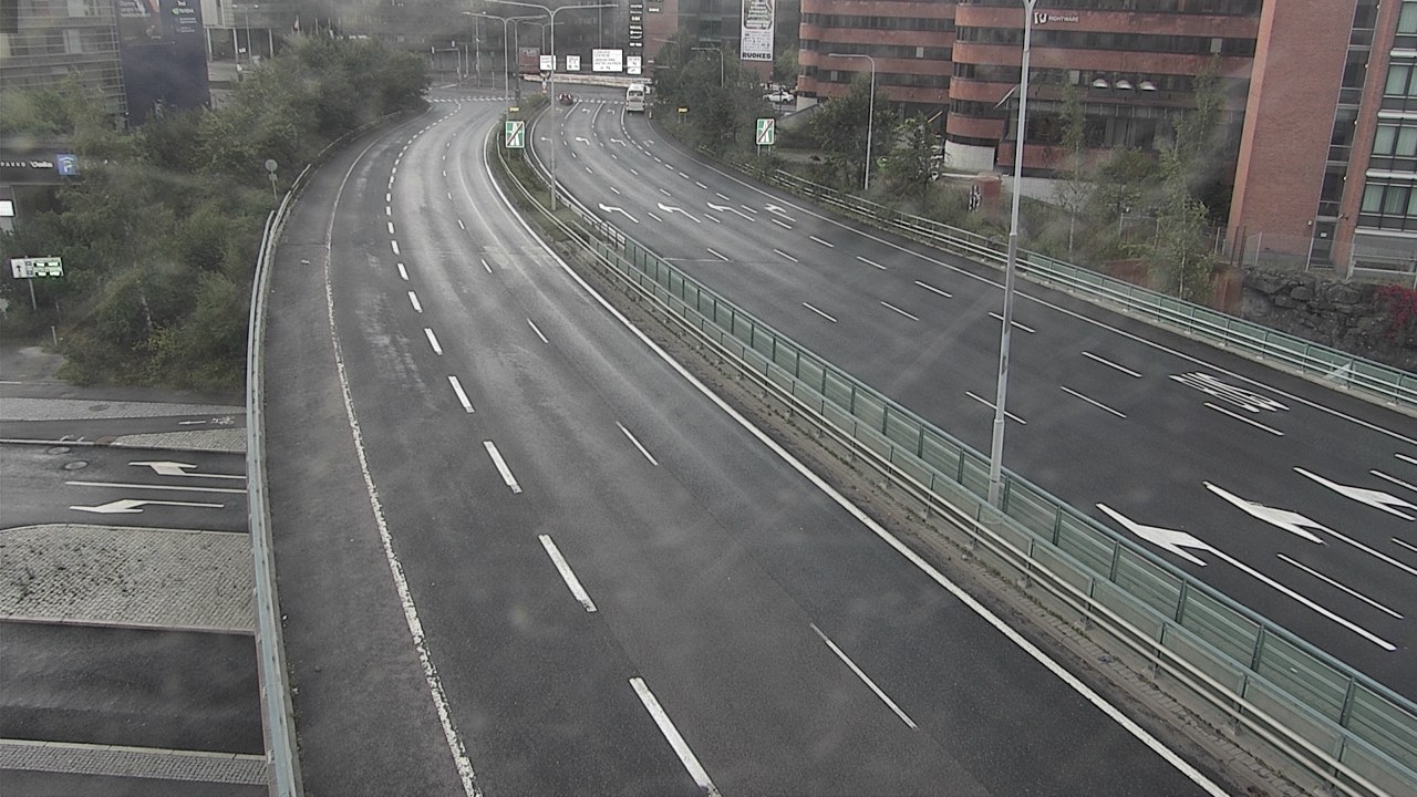 Weather Camera Image Road 51 Helsinki, Ruoholahti, Helsinki, Uusimaa