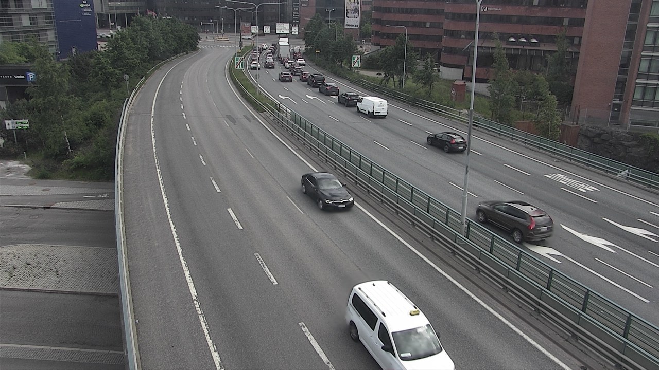 Weather Camera Image Road 51 Helsinki, Ruoholahti, Helsinki, Uusimaa