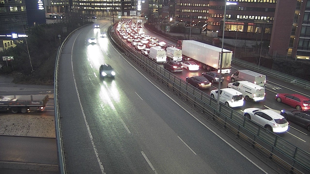 Weather Camera Image Road 51 Helsinki, Ruoholahti, Helsinki, Uusimaa