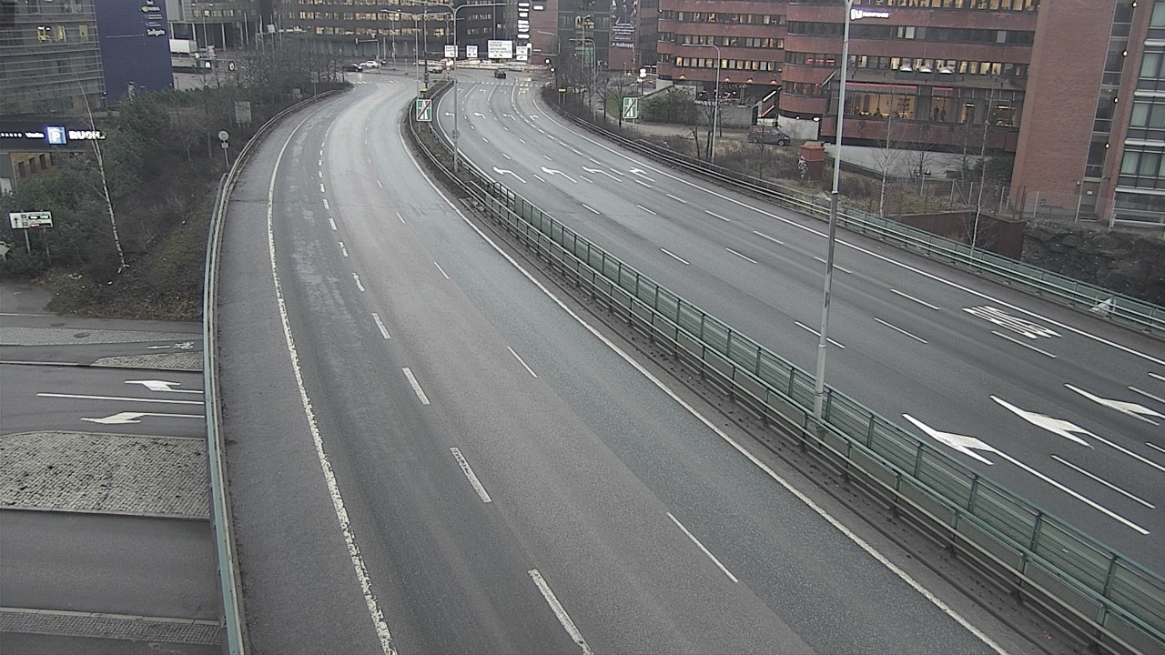 Weather Camera Image Road 51 Helsinki, Ruoholahti, Helsinki, Uusimaa