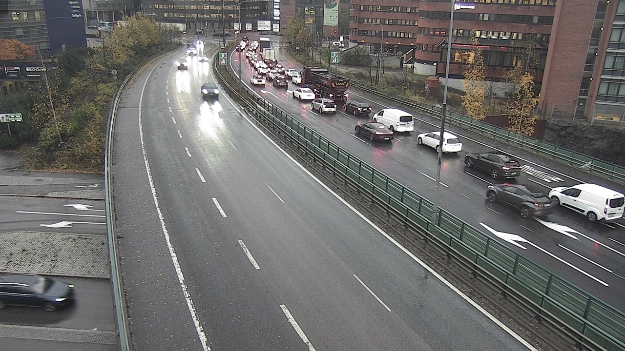 Weather Camera Image Road 51 Helsinki, Ruoholahti, Helsinki, Uusimaa