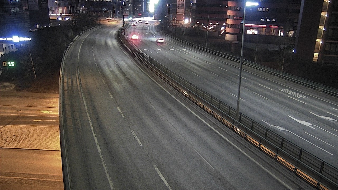 Weather Camera Image Road 51 Helsinki, Ruoholahti, Helsinki, Uusimaa