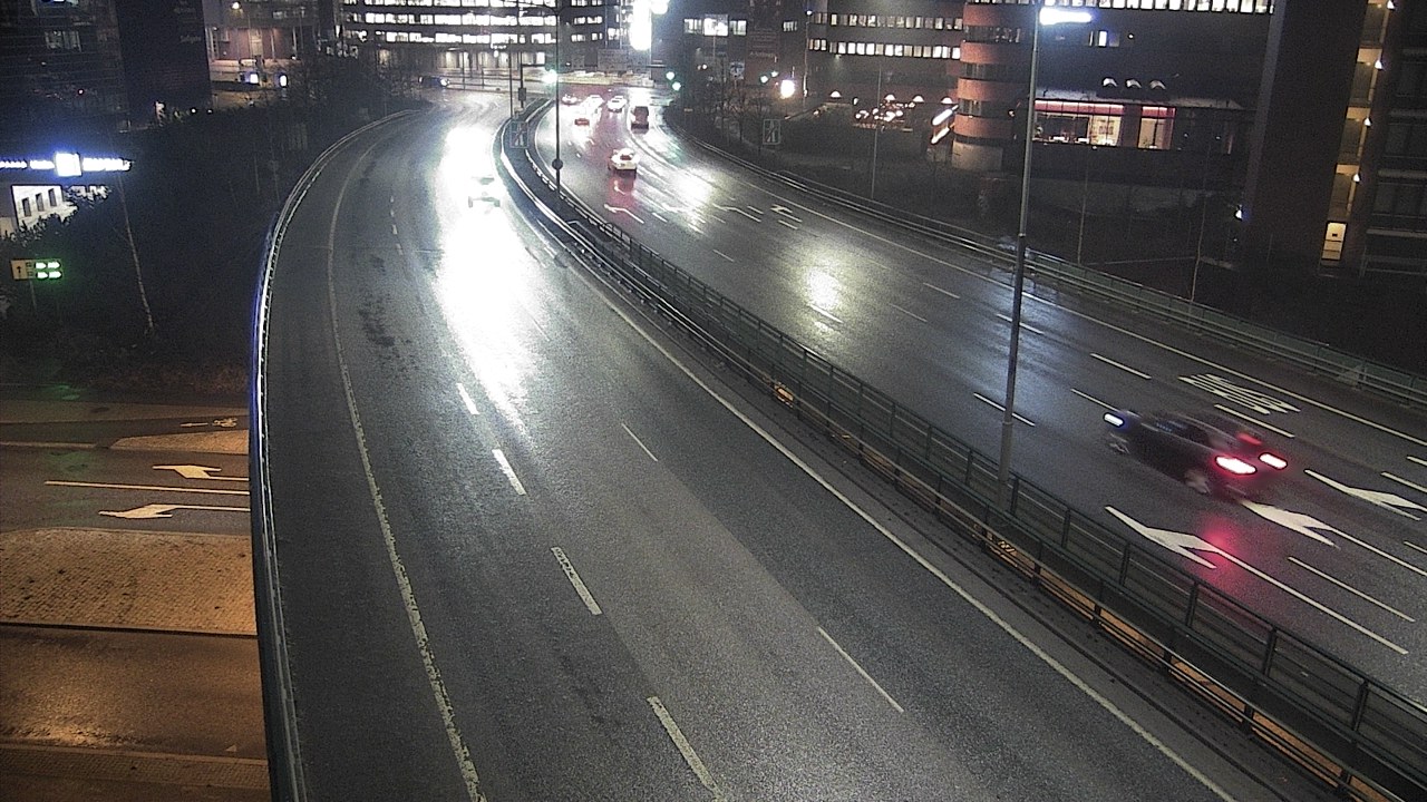 Weather Camera Image Road 51 Helsinki, Ruoholahti, Helsinki, Uusimaa
