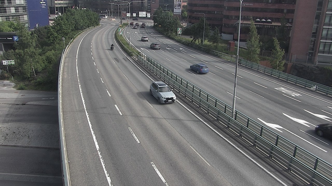 Weather Camera Image Road 51 Helsinki, Ruoholahti, Helsinki, Uusimaa