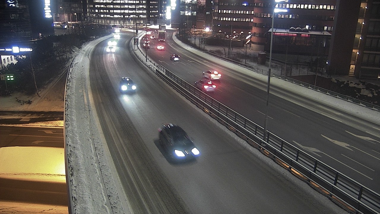 Weather Camera Image Road 51 Helsinki, Ruoholahti, Helsinki, Uusimaa