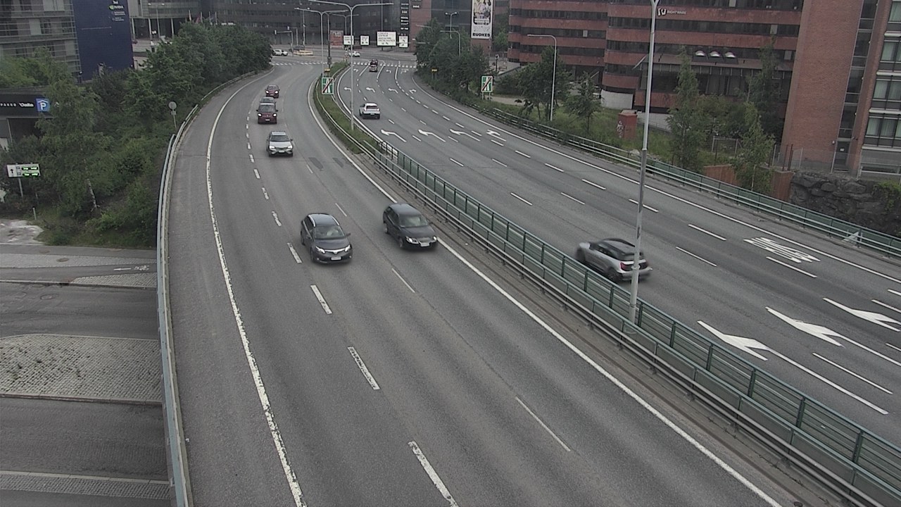 Weather Camera Image Road 51 Helsinki, Ruoholahti, Helsinki, Uusimaa