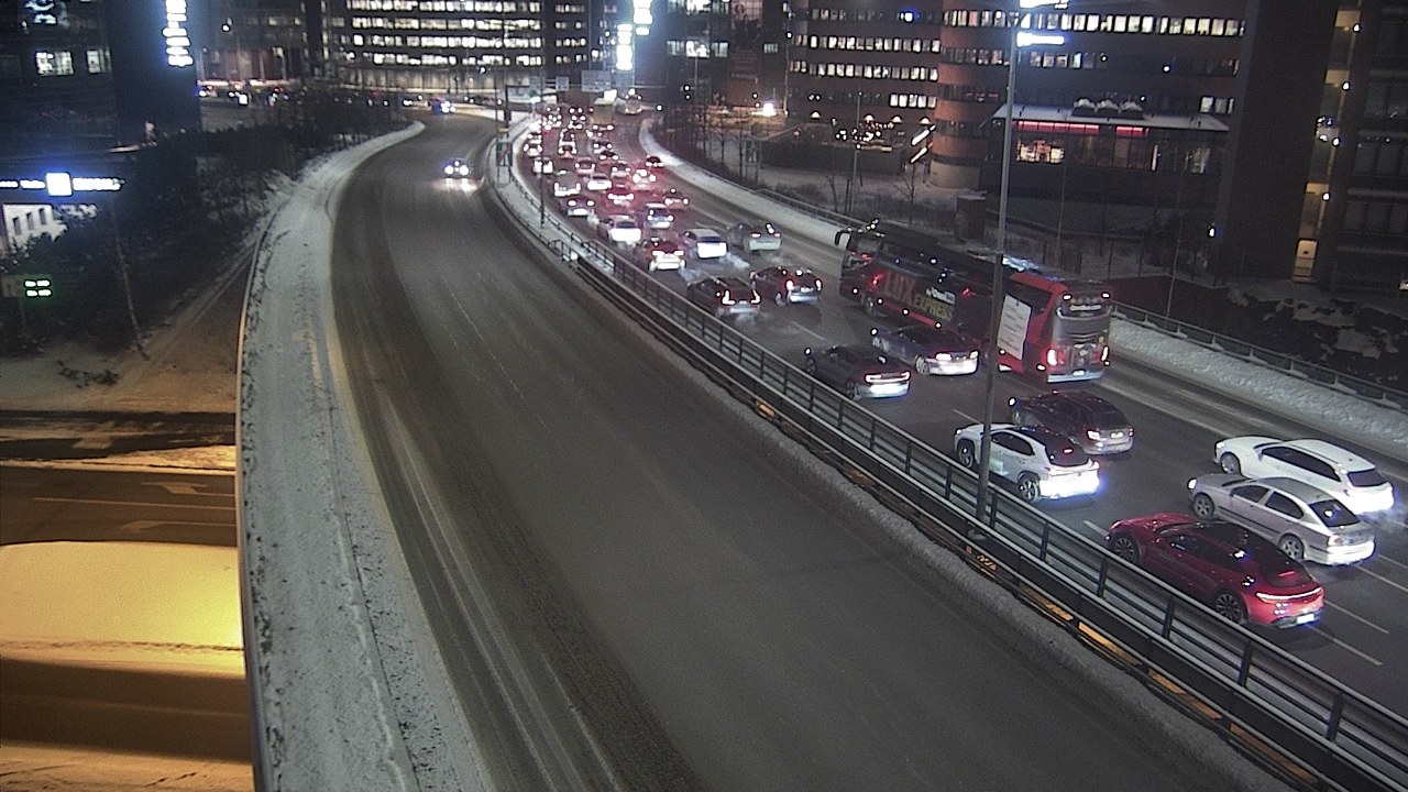 Weather Camera Image Road 51 Helsinki, Ruoholahti, Helsinki, Uusimaa