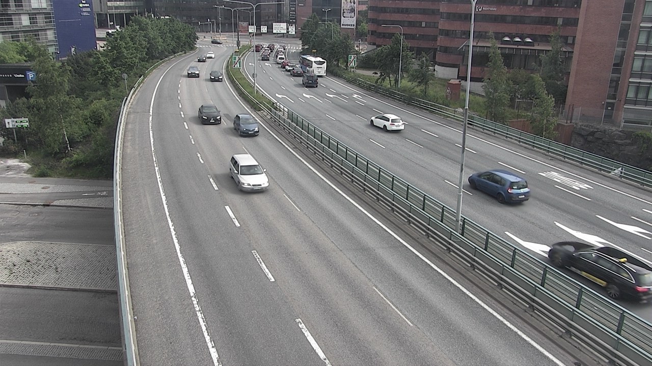 Weather Camera Image Road 51 Helsinki, Ruoholahti, Helsinki, Uusimaa
