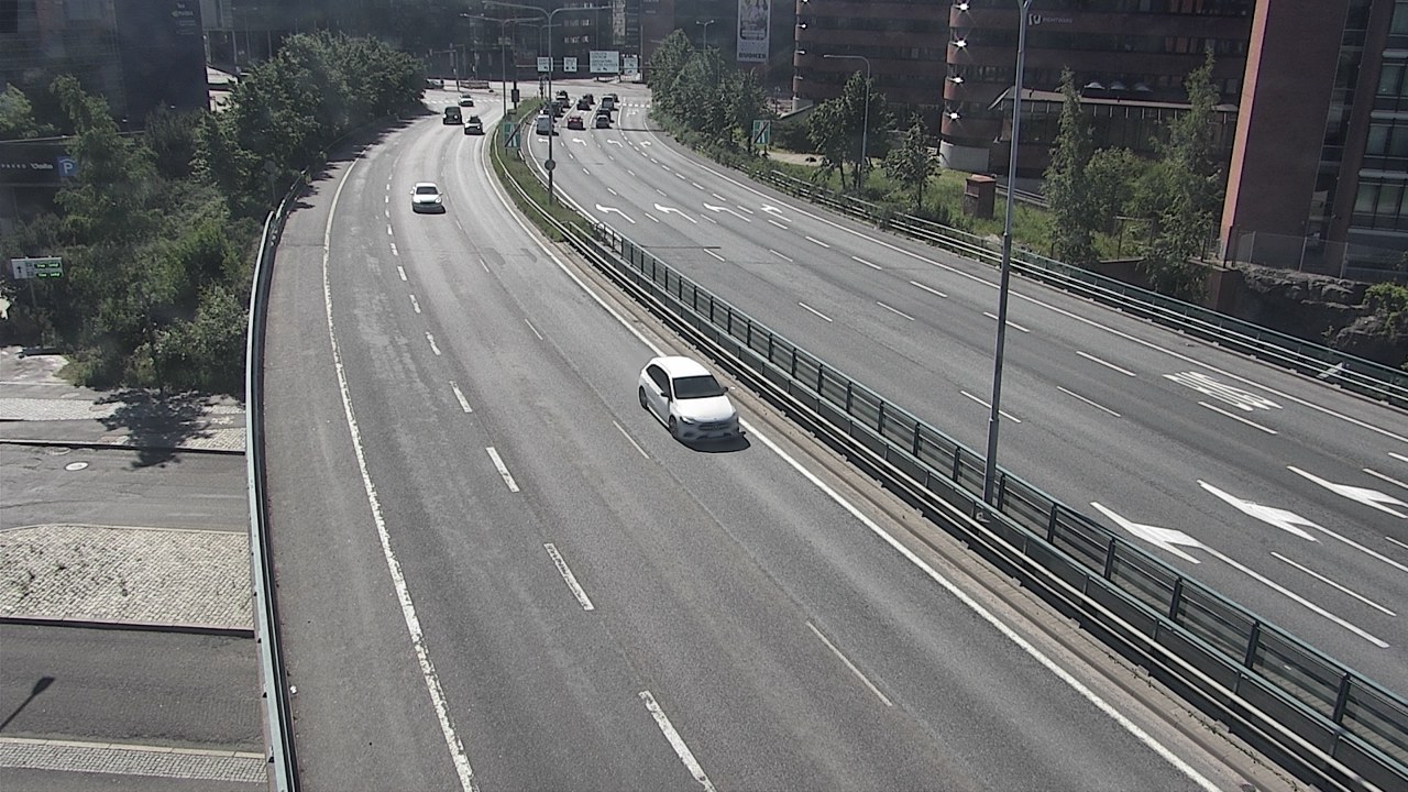 Weather Camera Image Road 51 Helsinki, Ruoholahti, Helsinki, Uusimaa