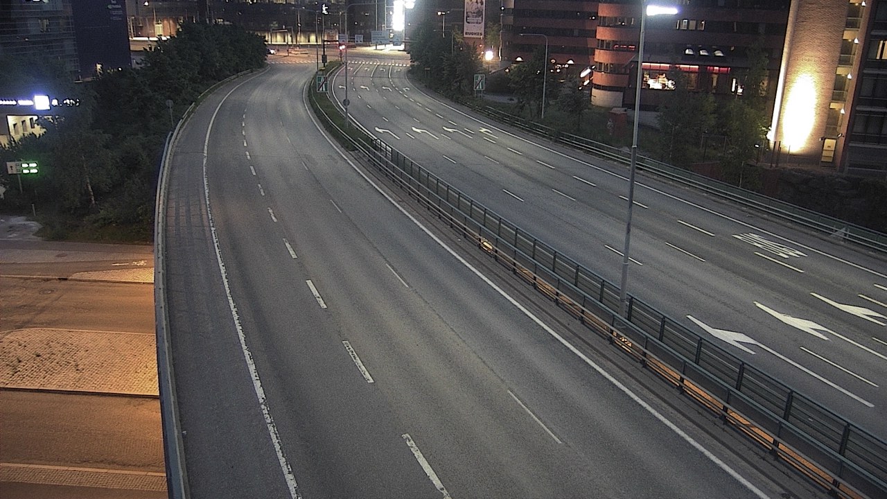 Weather Camera Image Road 51 Helsinki, Ruoholahti, Helsinki, Uusimaa