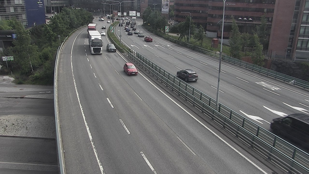 Weather Camera Image Road 51 Helsinki, Ruoholahti, Helsinki, Uusimaa