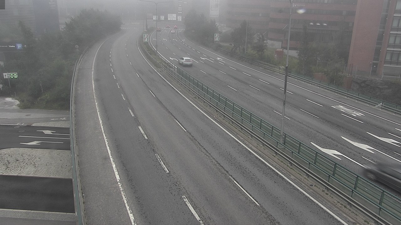 Weather Camera Image Road 51 Helsinki, Ruoholahti, Helsinki, Uusimaa