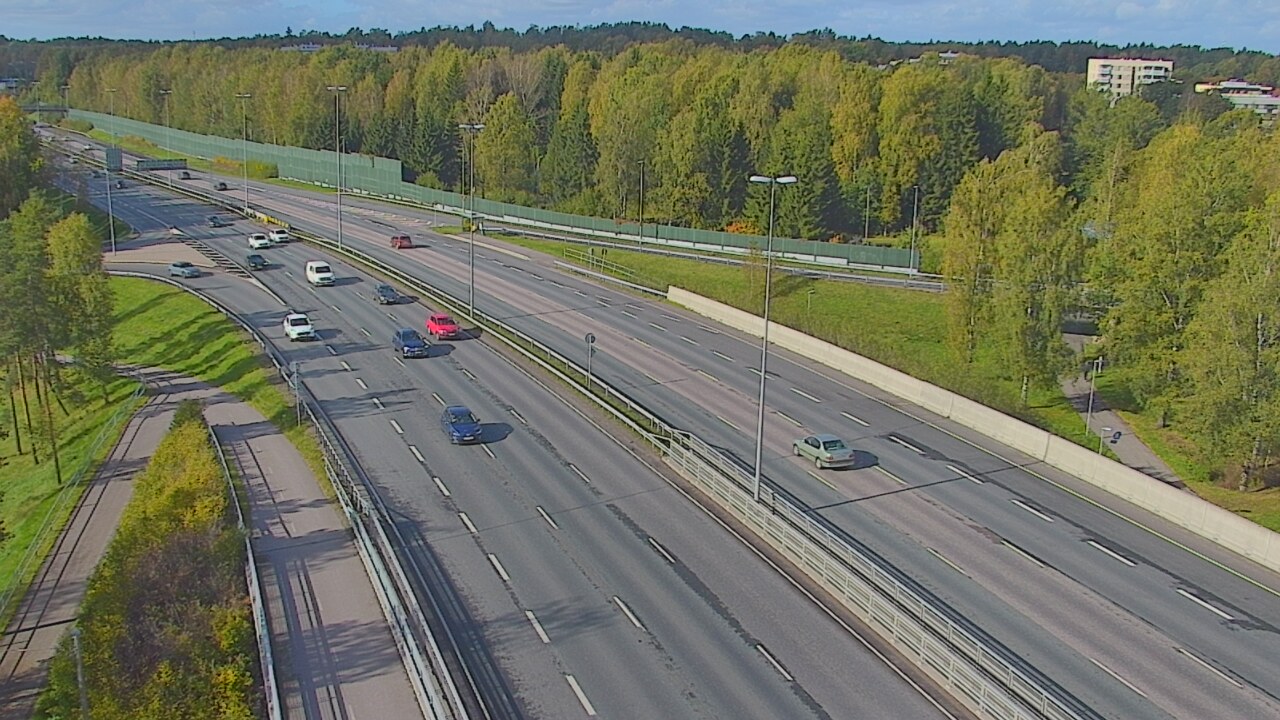 Weather Camera Image Road 101 Helsinki, Vihdintien risteys, Helsinki, Uusimaa