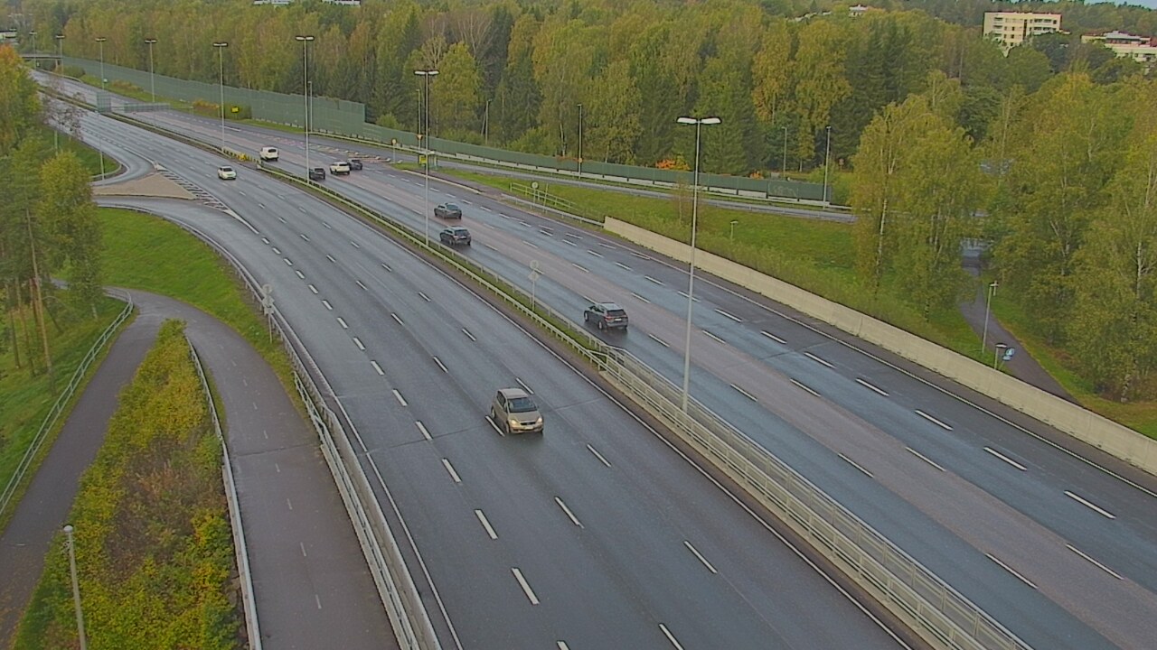 Weather Camera Image Road 101 Helsinki, Vihdintien risteys, Helsinki, Uusimaa