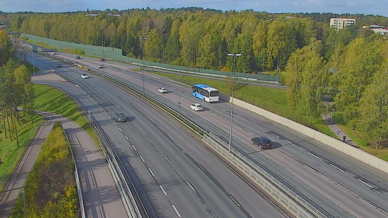 Weather Camera Image Road 101 Helsinki, Vihdintien risteys, Helsinki, Uusimaa