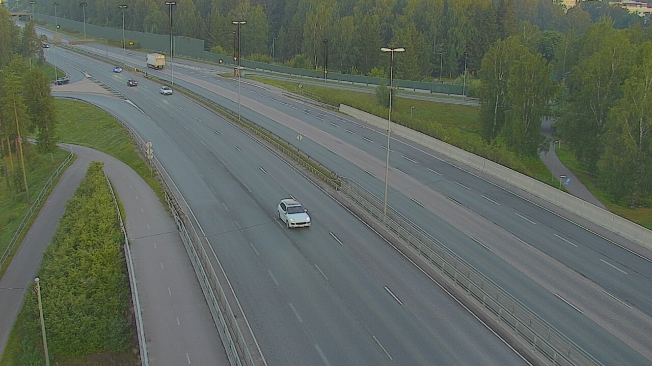 Weather Camera Image Road 101 Helsinki, Vihdintien risteys, Helsinki, Uusimaa