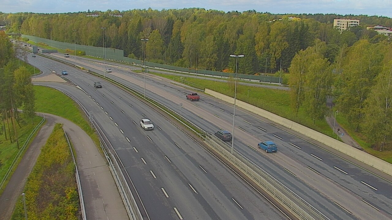 Weather Camera Image Road 101 Helsinki, Vihdintien risteys, Helsinki, Uusimaa