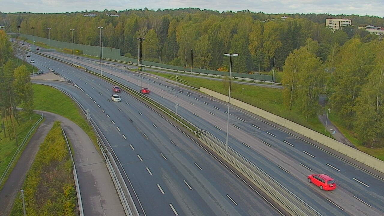 Weather Camera Image Road 101 Helsinki, Vihdintien risteys, Helsinki, Uusimaa