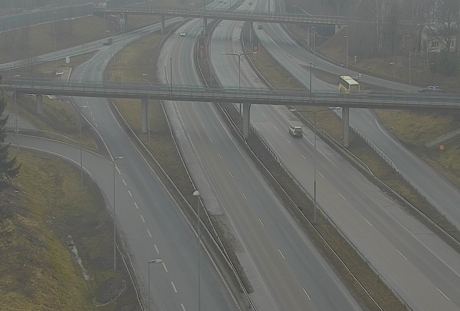Weather Camera Image Road 101 Espoo, Turunväylä risteys, Espoo, Uusimaa