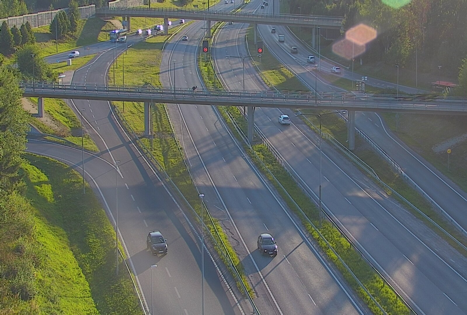Kelikamerat Kuva Tie 101 Espoo, Turunväylän risteys, Espoo, Uusimaa