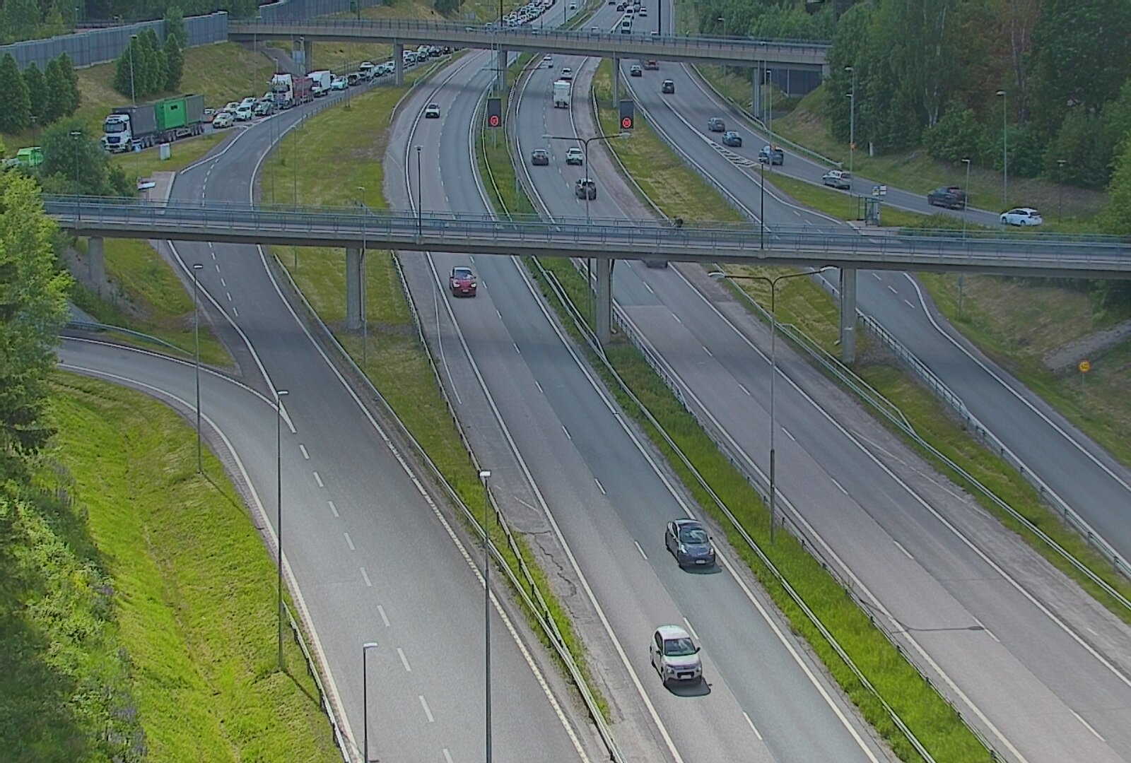 Kelikamerat Kuva Tie 101 Espoo, Turunväylän risteys, Espoo, Uusimaa