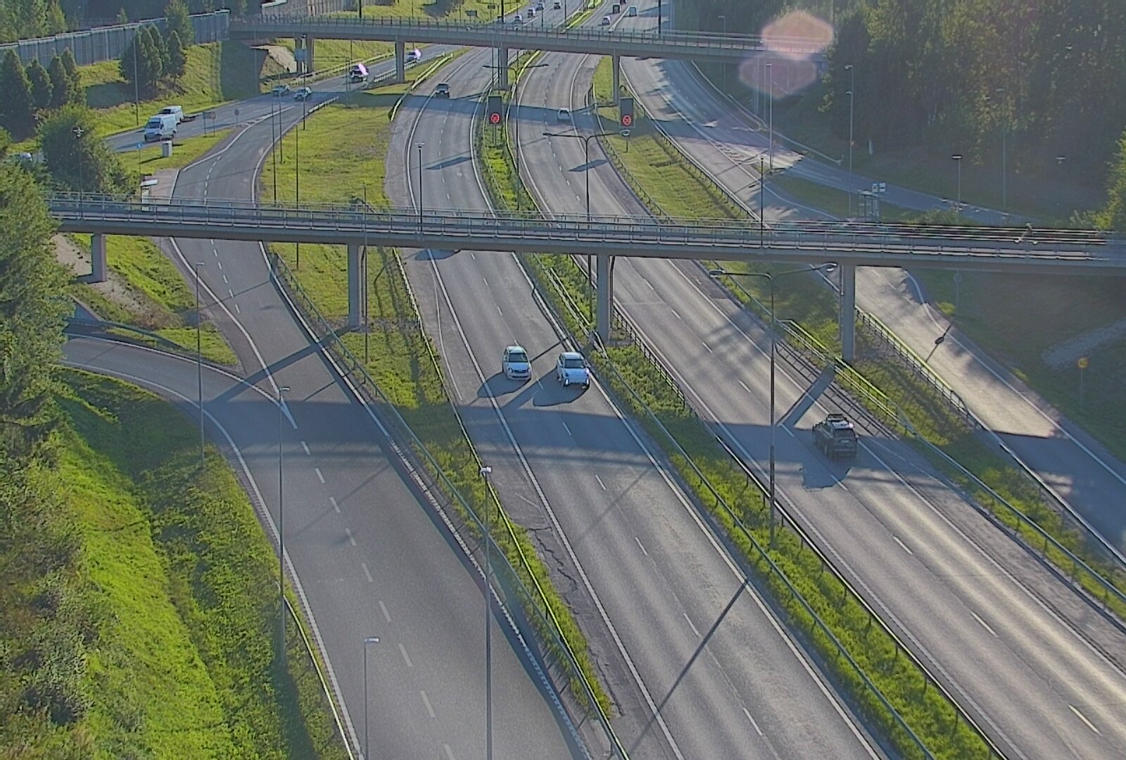 Kelikamerat Kuva Tie 101 Espoo, Turunväylän risteys, Espoo, Uusimaa