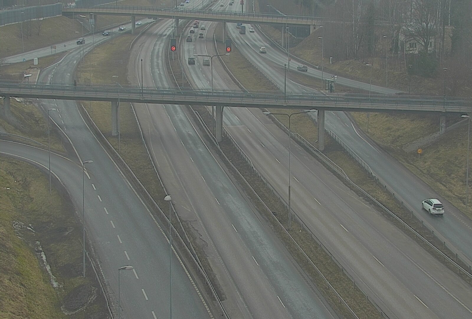 Kelikamerat Kuva Tie 101 Espoo, Turunväylän risteys, Espoo, Uusimaa