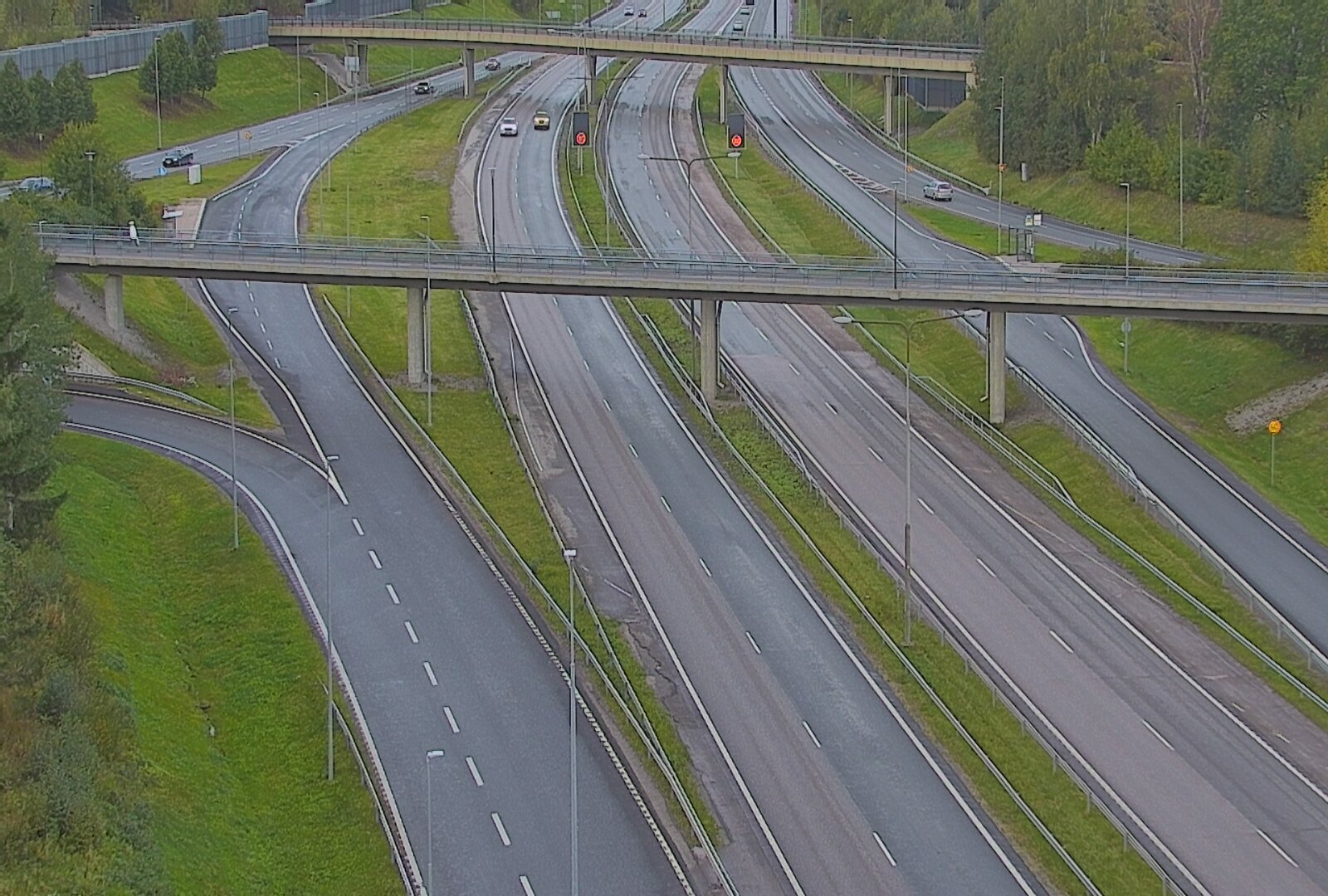 Weather Camera Image Road 101 Espoo, Turunväylä risteys, Espoo, Uusimaa