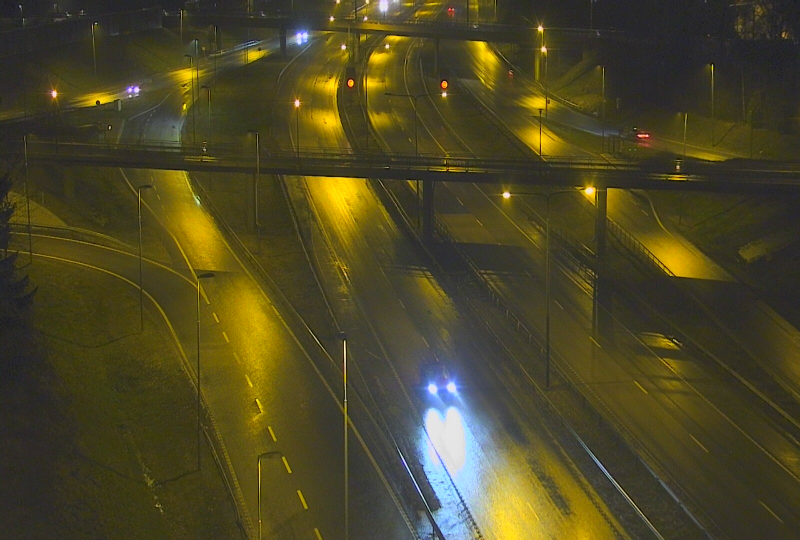 Weather Camera Image Väg 101 Esbo, Åboleden korsning, Espoo, Uusimaa