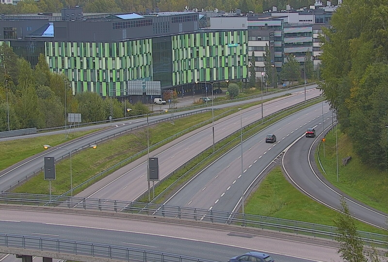 Kelikamerat Kuva Tie 101 Espoo, Turunväylän risteys, Espoo, Uusimaa