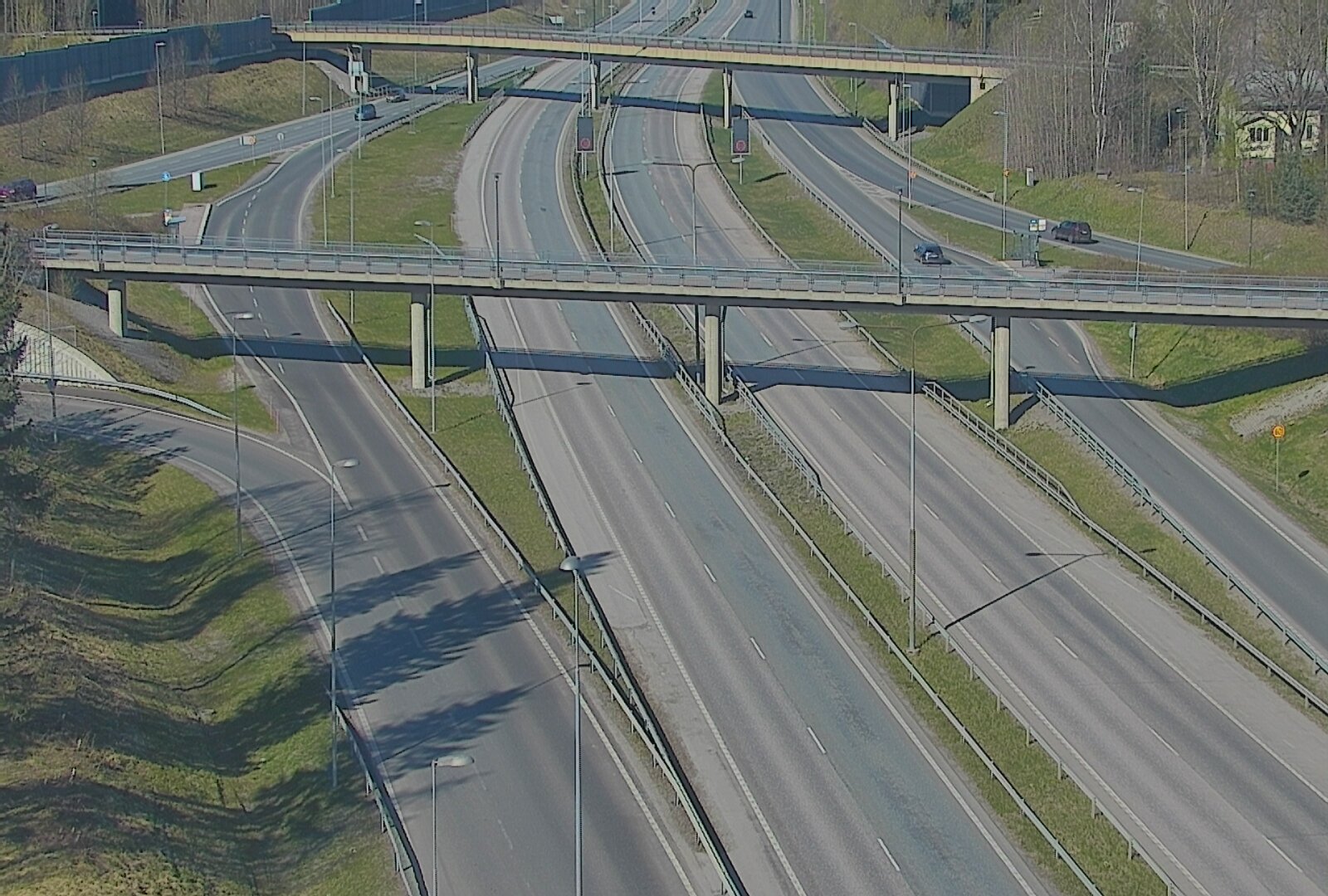 Kelikamerat Kuva Tie 101 Espoo, Turunväylän risteys, Espoo, Uusimaa