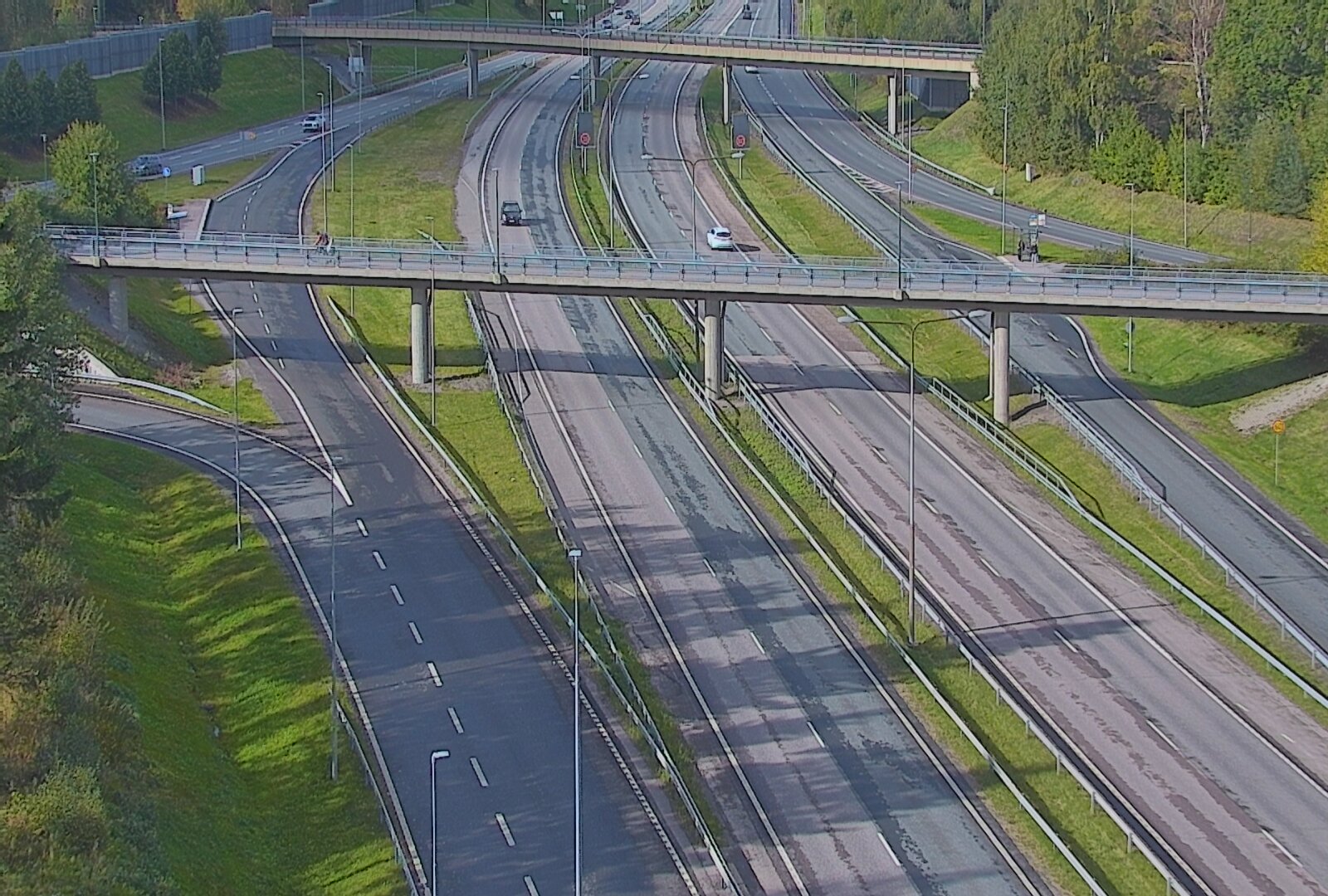 Weather Camera Image Road 101 Espoo, Turunväylä risteys, Espoo, Uusimaa