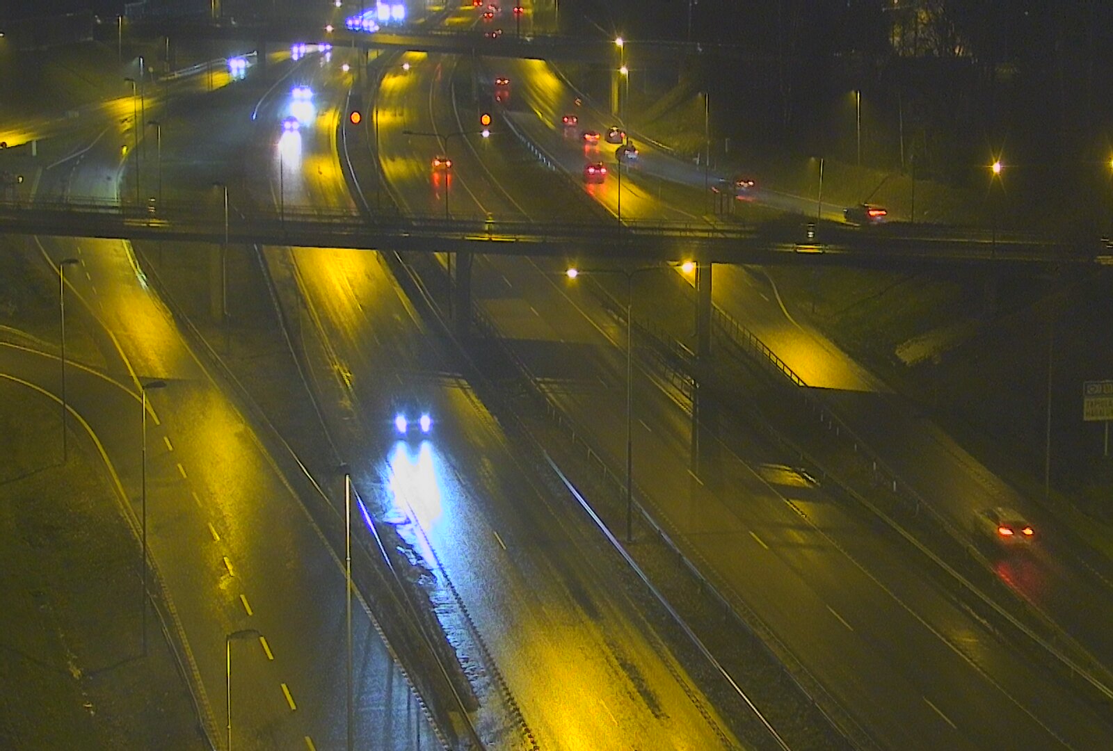 Weather Camera Image Road 101 Espoo, Turunväylä risteys, Espoo, Uusimaa