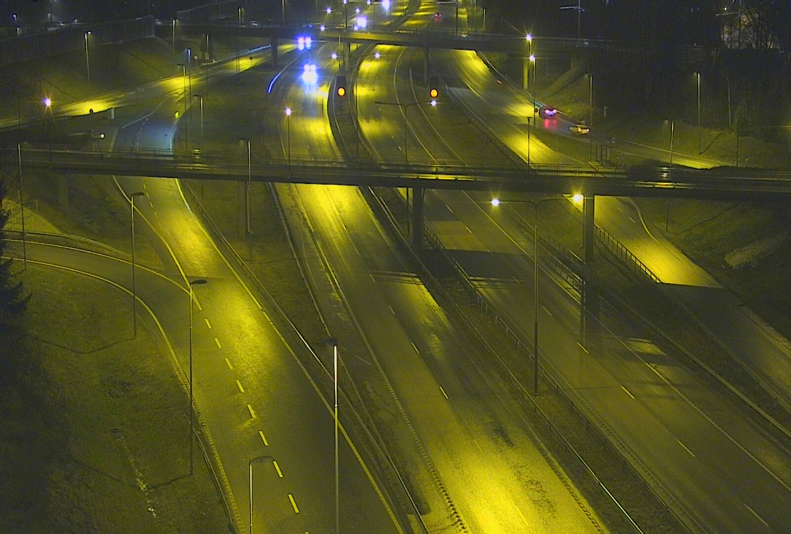 Weather Camera Image Väg 101 Esbo, Åboleden korsning, Espoo, Uusimaa