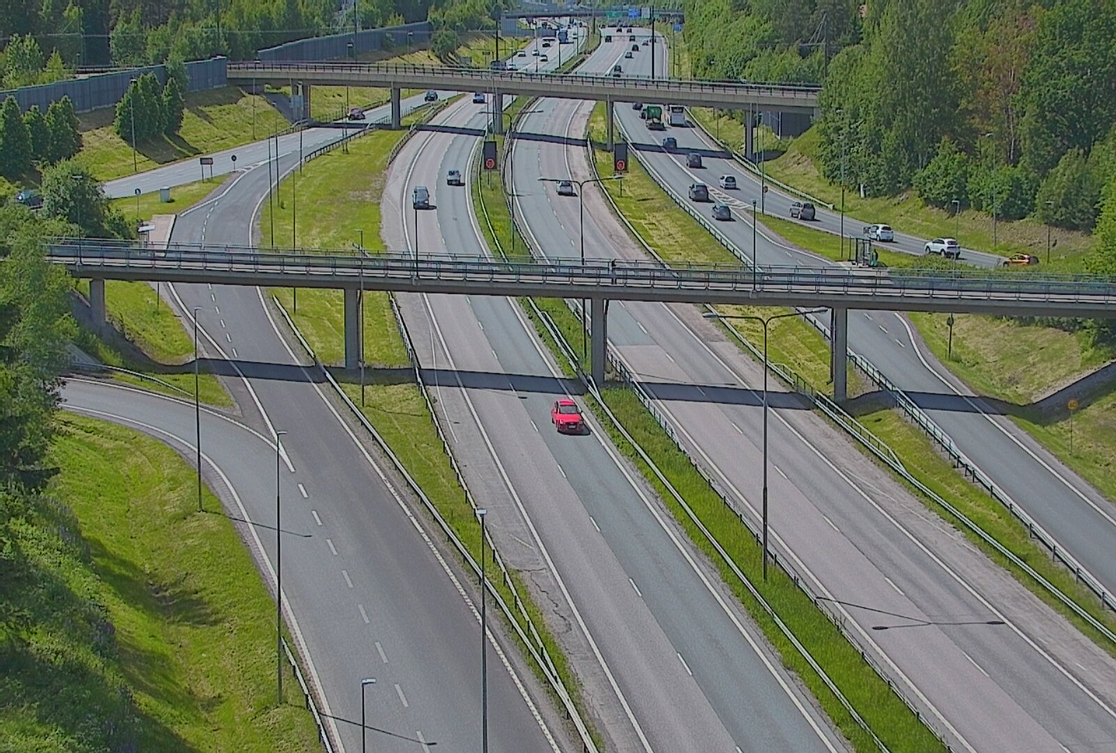 Kelikamerat Kuva Tie 101 Espoo, Turunväylän risteys, Espoo, Uusimaa