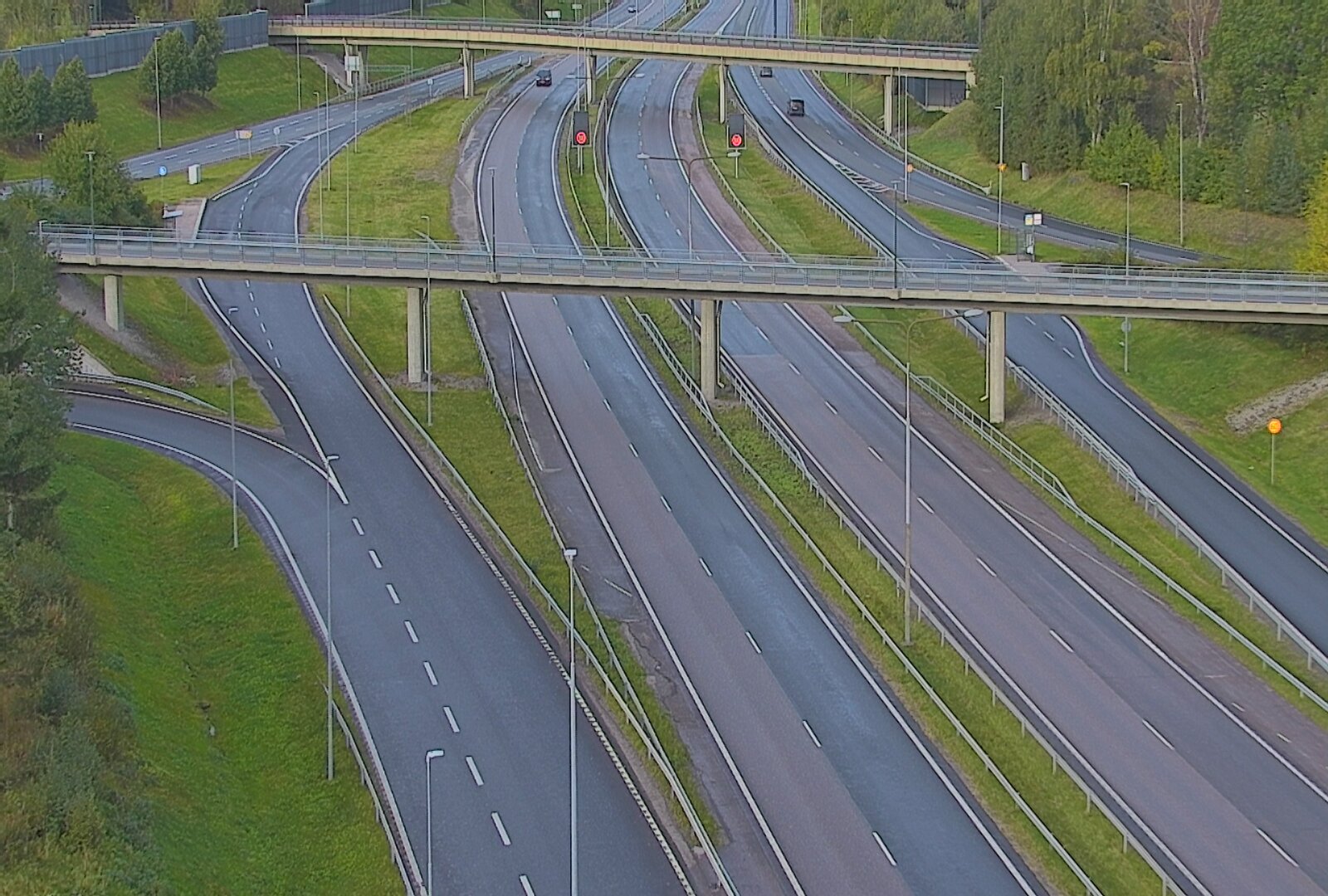 Weather Camera Image Road 101 Espoo, Turunväylä risteys, Espoo, Uusimaa