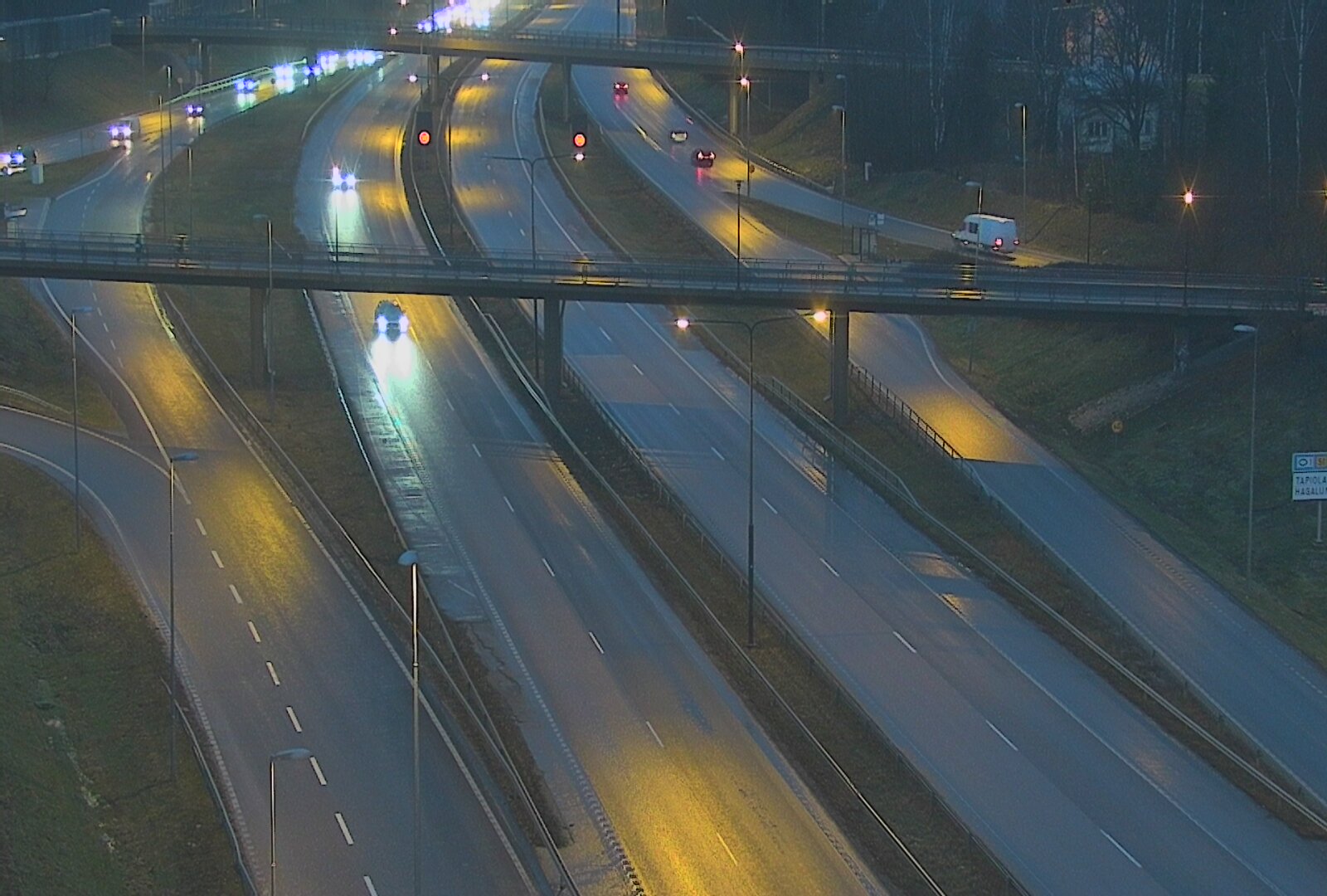 Kelikamerat Kuva Tie 101 Espoo, Turunväylän risteys, Espoo, Uusimaa