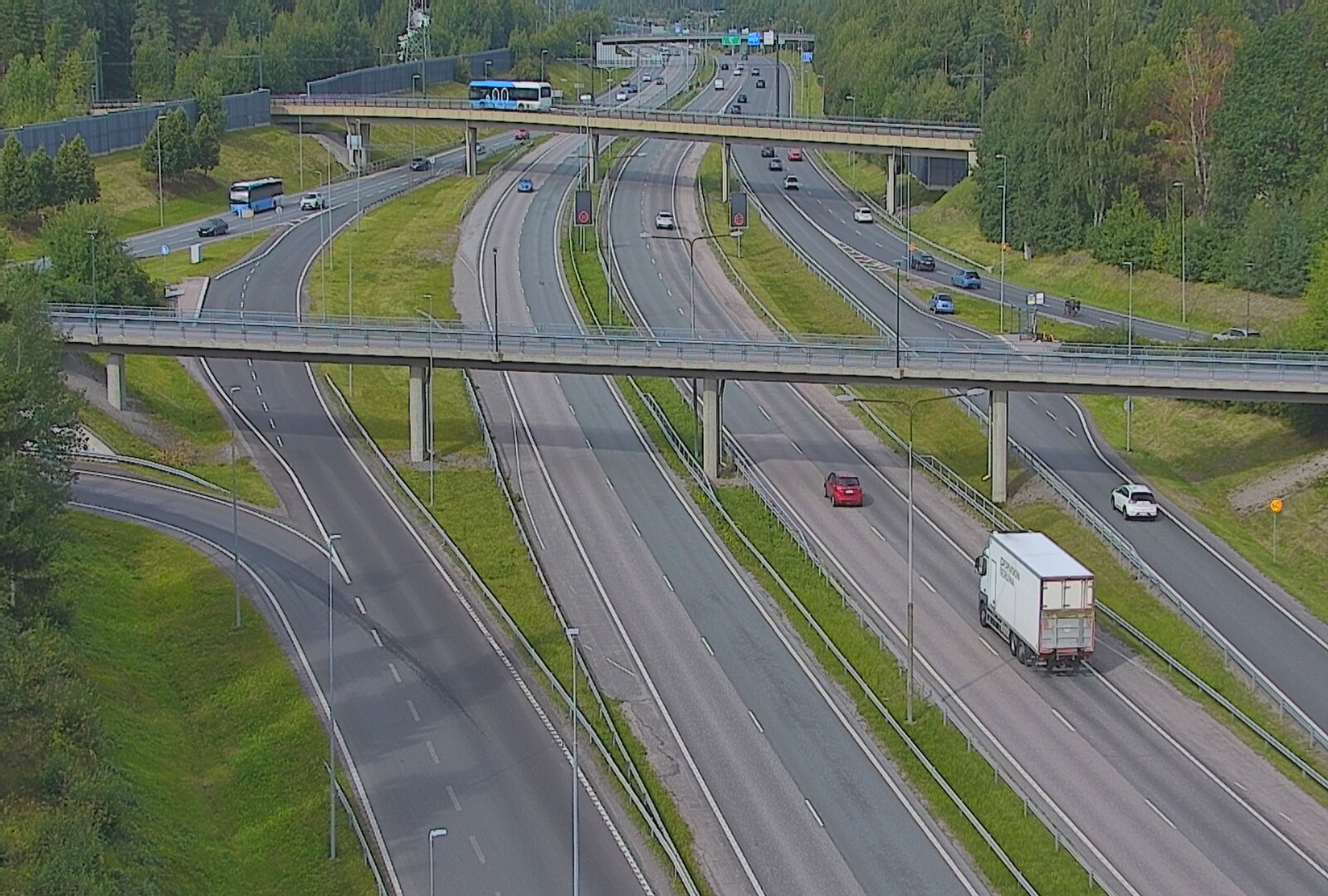 Kelikamerat Kuva Tie 101 Espoo, Turunväylän risteys, Espoo, Uusimaa
