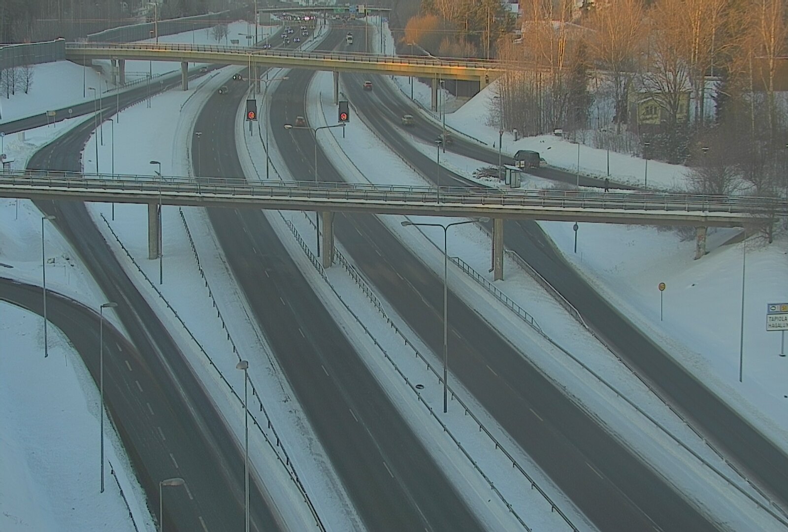 Kelikamerat Kuva Tie 101 Espoo, Turunväylän risteys, Espoo, Uusimaa