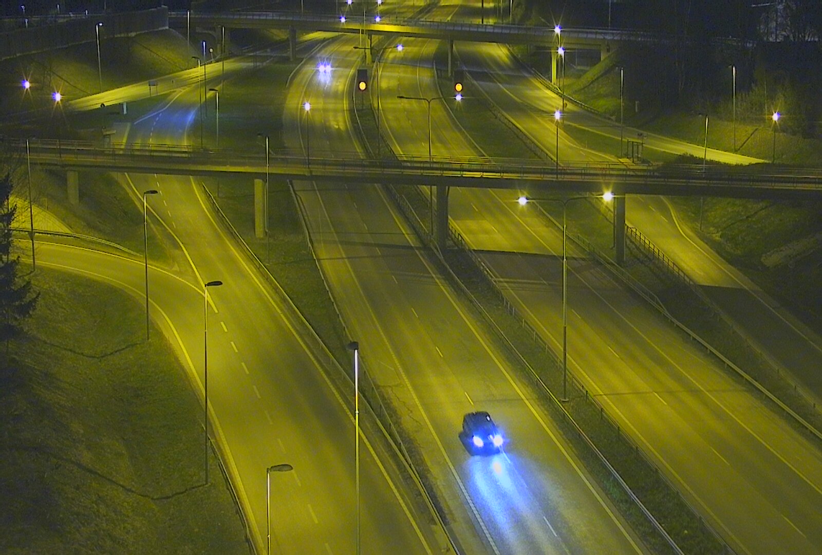 Weather Camera Image Road 101 Espoo, Turunväylä risteys, Espoo, Uusimaa