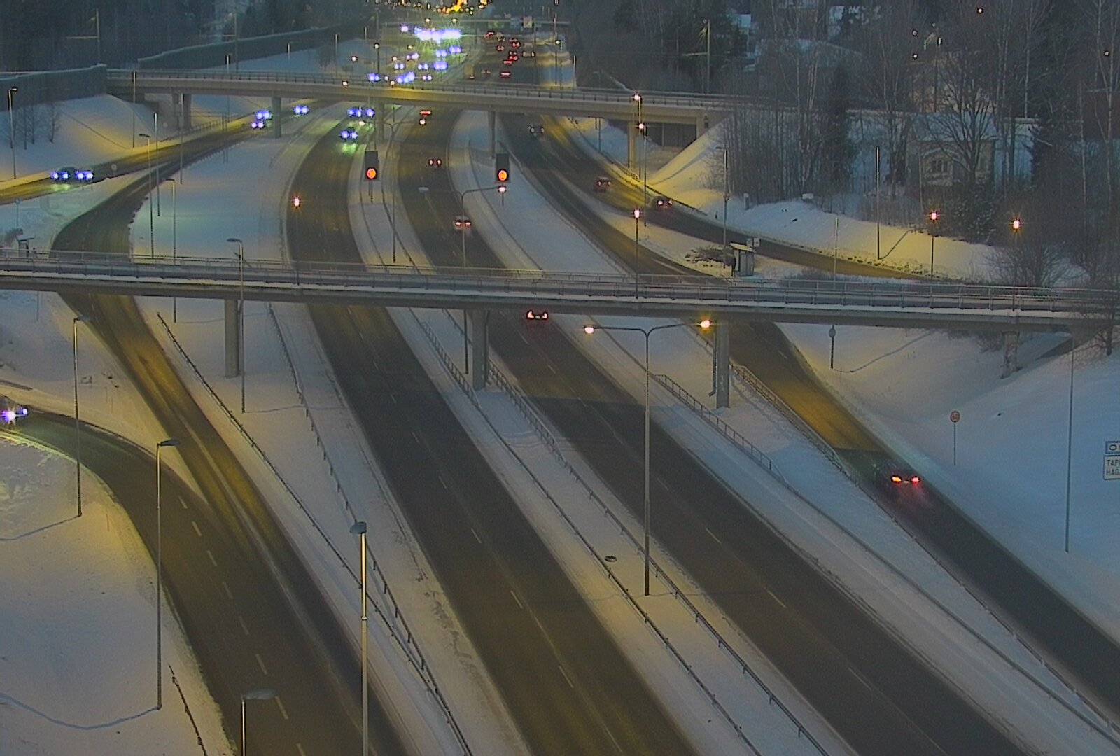 Kelikamerat Kuva Tie 101 Espoo, Turunväylän risteys, Espoo, Uusimaa