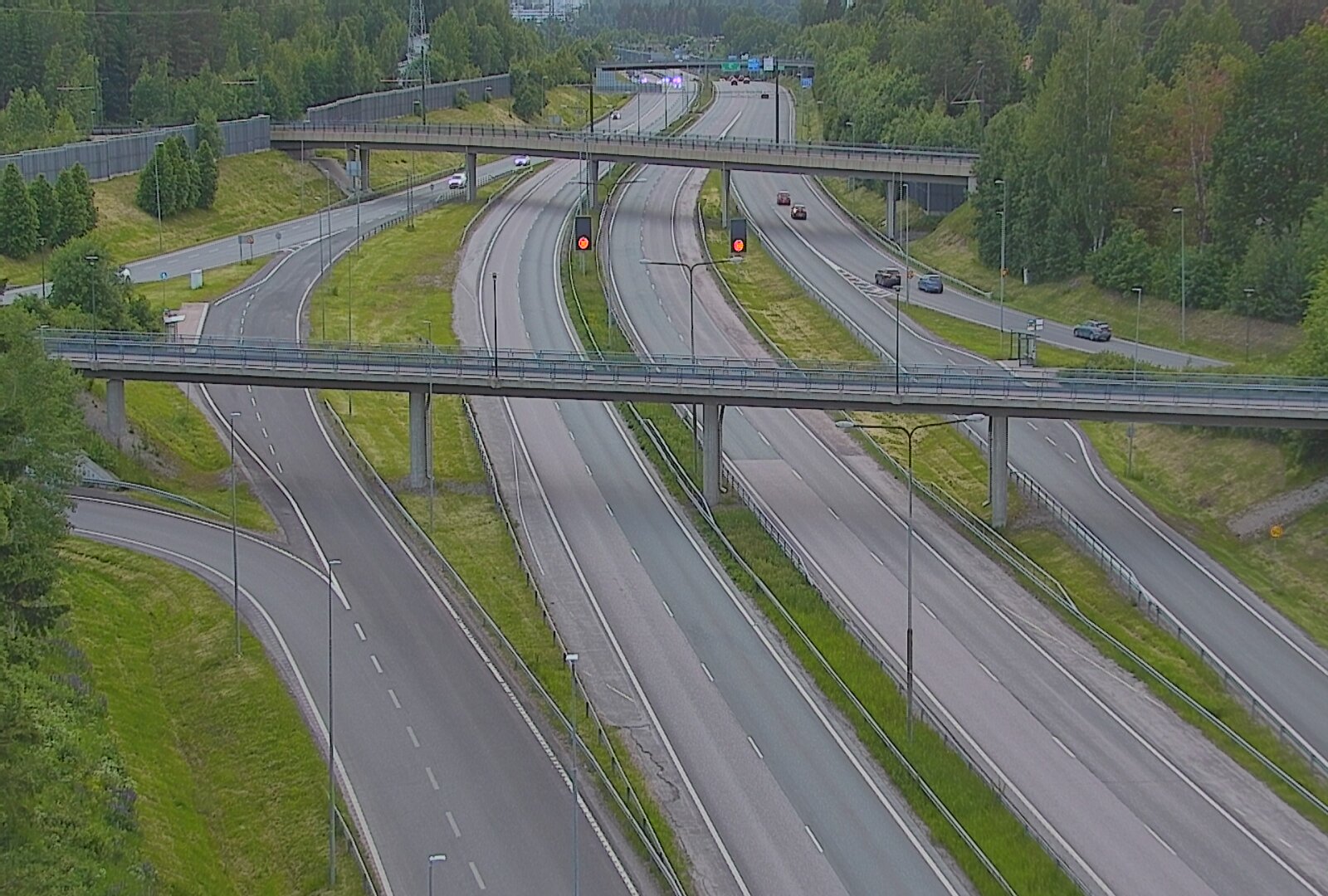 Kelikamerat Kuva Tie 101 Espoo, Turunväylän risteys, Espoo, Uusimaa