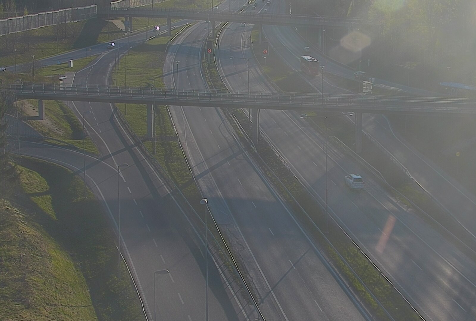 Kelikamerat Kuva Tie 101 Espoo, Turunväylän risteys, Espoo, Uusimaa