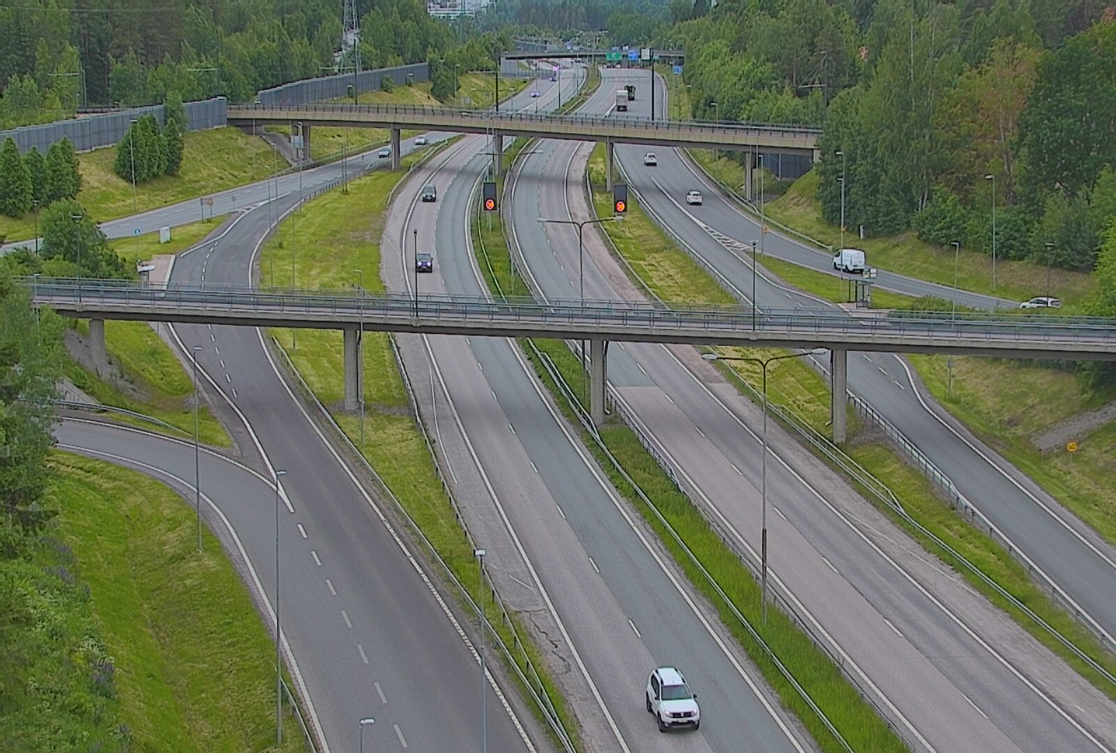 Kelikamerat Kuva Tie 101 Espoo, Turunväylän risteys, Espoo, Uusimaa