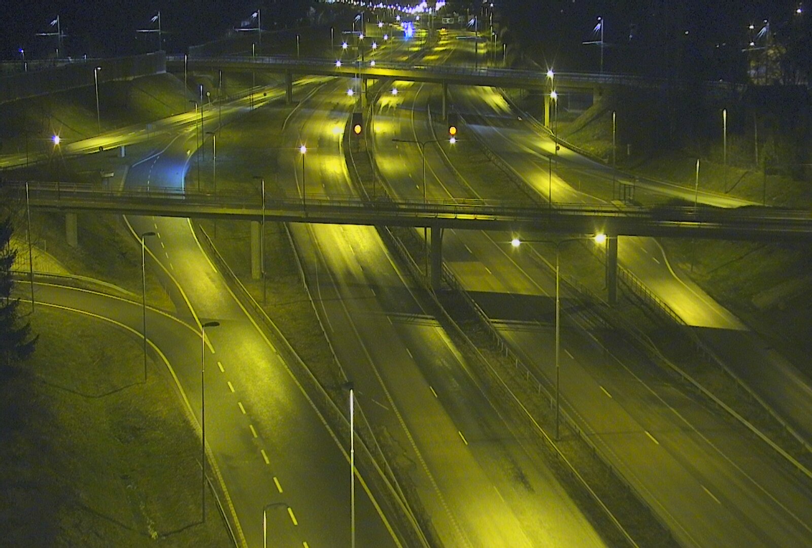 Weather Camera Image Road 101 Espoo, Turunväylä risteys, Espoo, Uusimaa