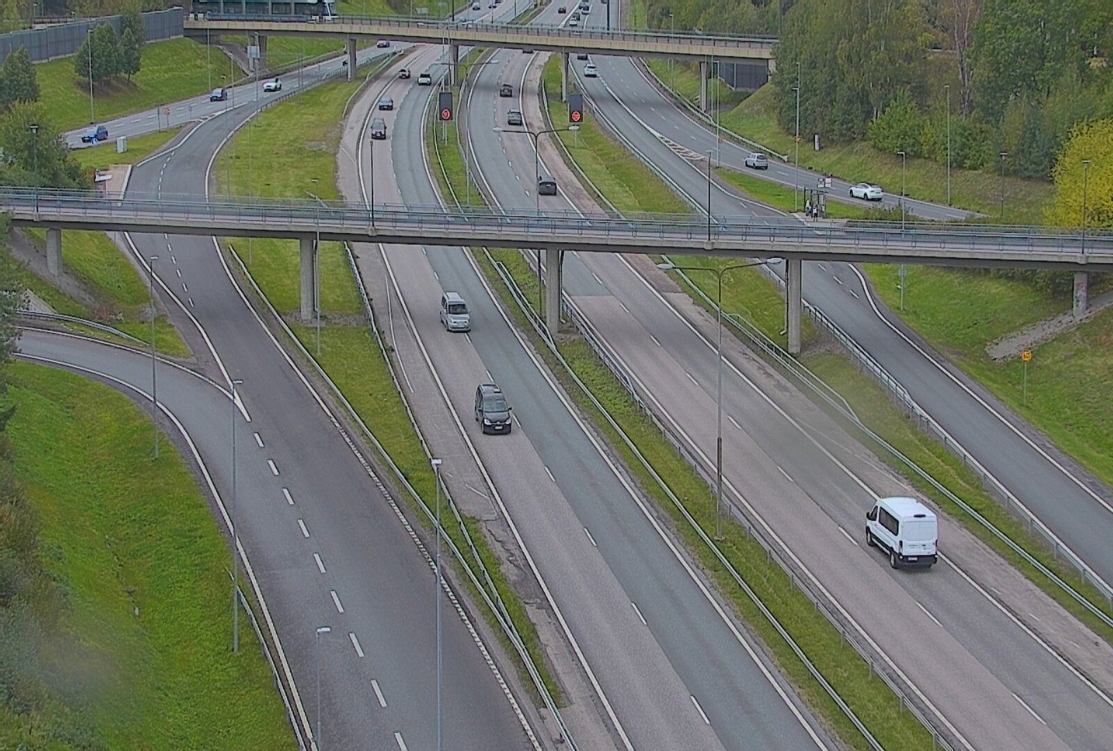 Kelikamerat Kuva Tie 101 Espoo, Turunväylän risteys, Espoo, Uusimaa