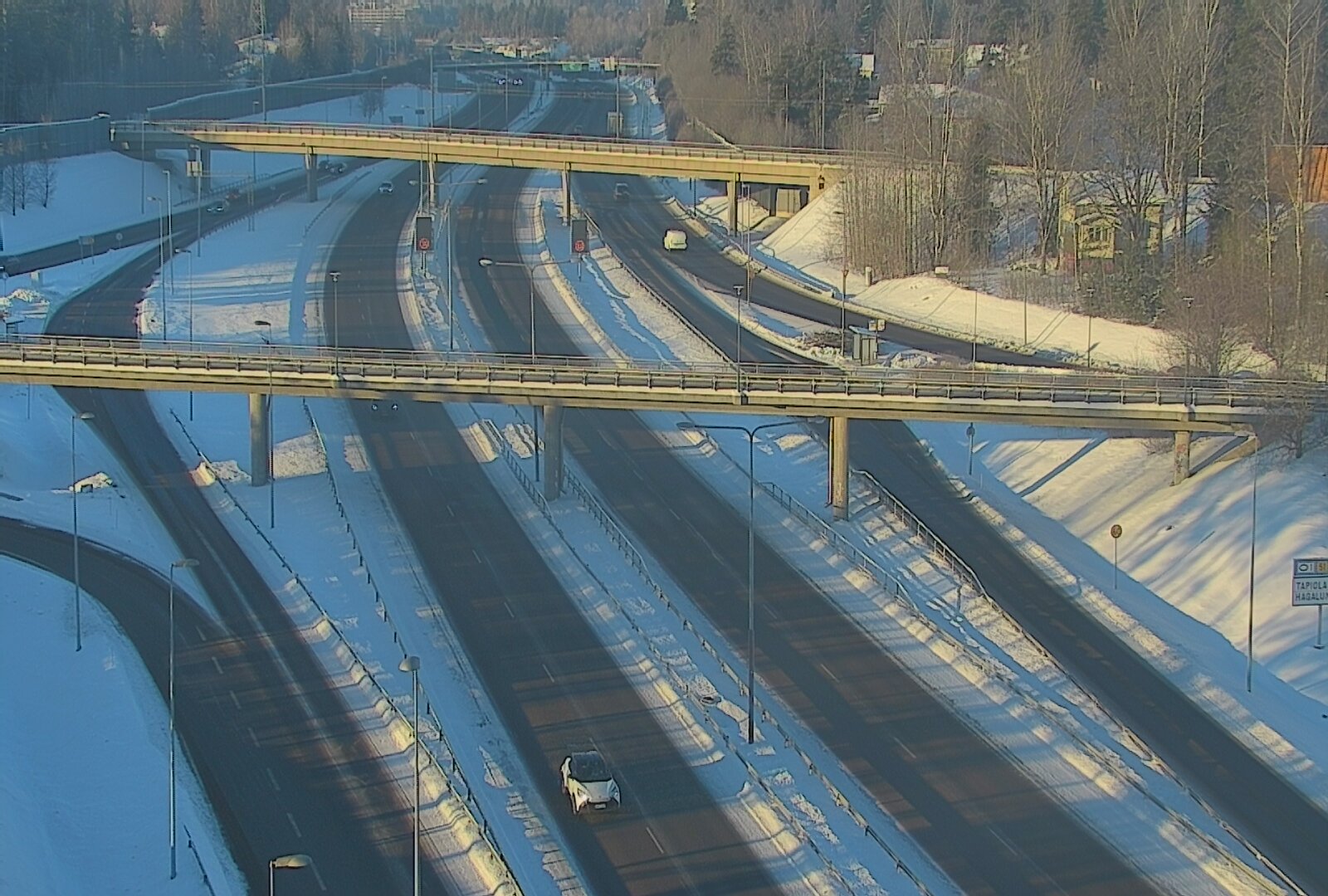 Kelikamerat Kuva Tie 101 Espoo, Turunväylän risteys, Espoo, Uusimaa