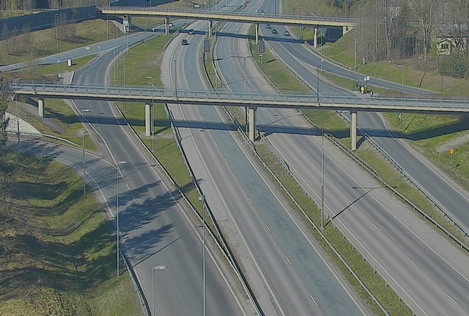 Kelikamerat Kuva Tie 101 Espoo, Turunväylän risteys, Espoo, Uusimaa