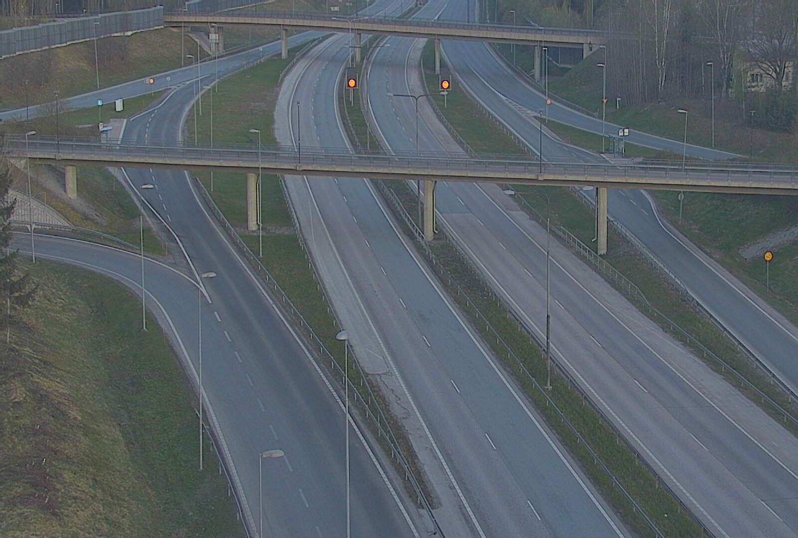 Weather Camera Image Road 101 Espoo, Turunväylä risteys, Espoo, Uusimaa